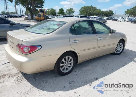 2004 Lexus Es 330 из США, поврежденный, VIN JTHBA30G345014339